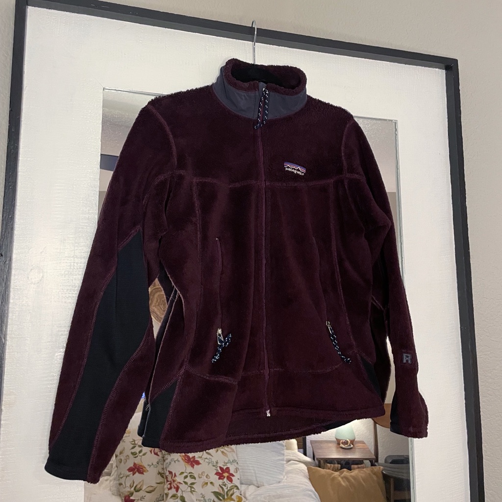 90s Vintage Patagonia | Women's Zip Front R2 Fleece | Size M